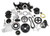 GM LS Mid Mount Complete Accessory Kit - Black HLY20-180BK