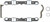 FEL-PRO SB Mopar Intake Gaskets 318 W/ 2 BBL HEAD 67-86 FEL1243