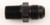 XRP-XTREME RACING PROD. Adapter #8 Flare X 1/4np Black XRP981607BB