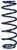HYPERCO Coil Over Spring 2.5in ID 12in Tall UHT HYP12B0185UHT