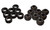 ENERGY SUSPENSION Chev Trk Cab Mounts Black ENE3-4121G