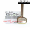 Toyota 4Runner Camry Sienna Tacoma Avalon Uncut Blank Key (Non-Transponder) Genuine OEM 90999-00186 | 9099900186