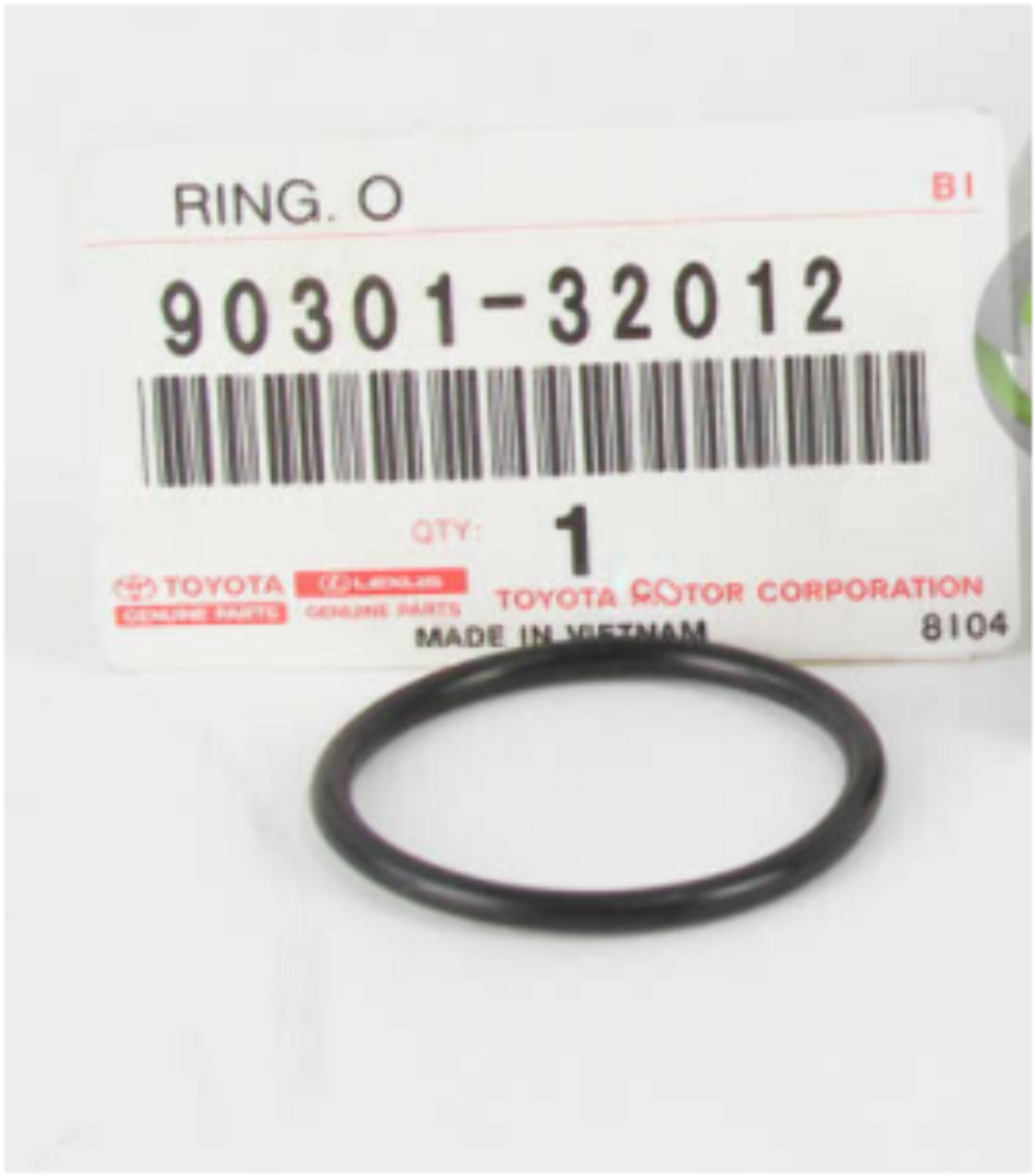 Toyota Highlander Rav4 Lexus ES330 Automatic Transmission Filter O-ring Genuine OEM 35330-08010 | 9030132012