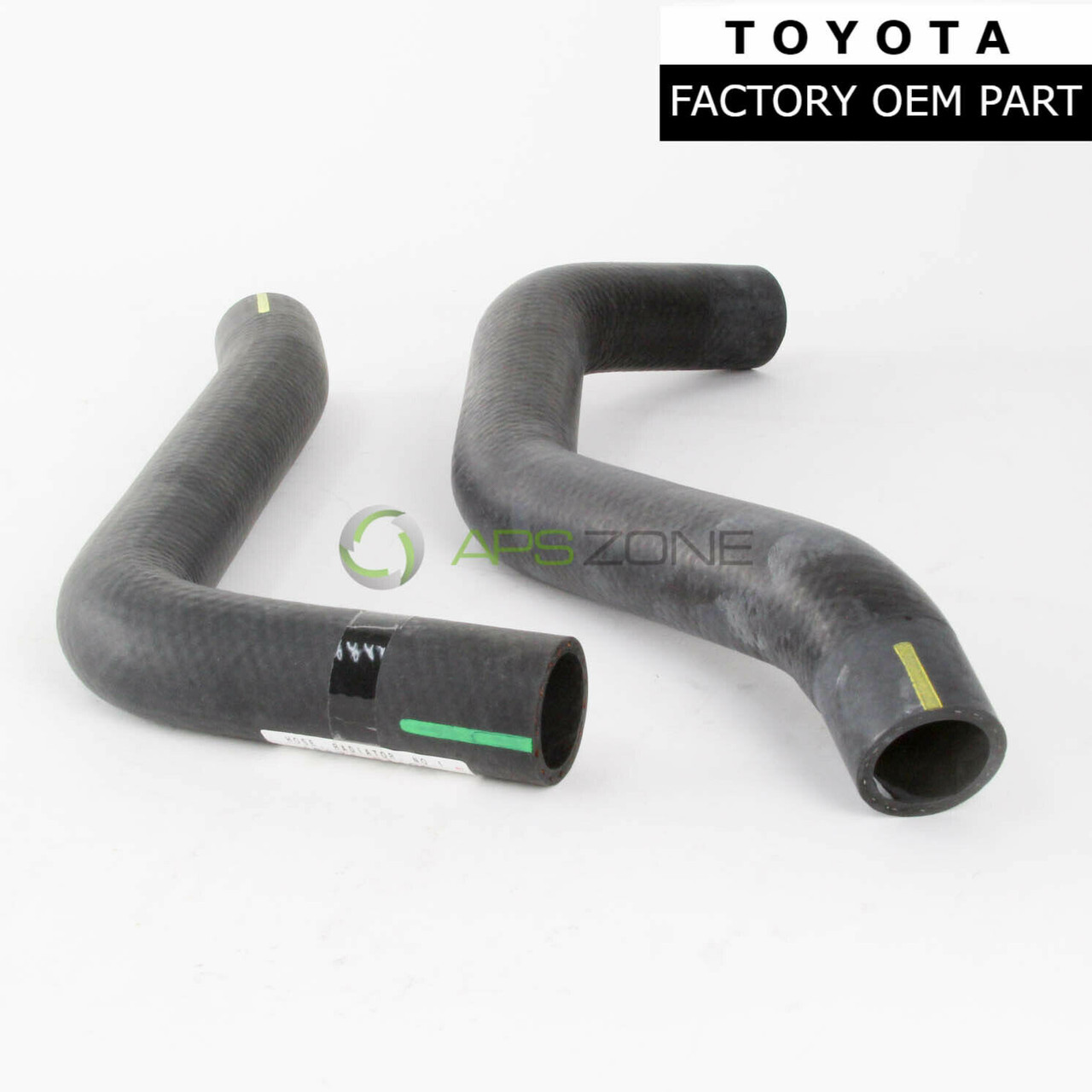 Toyota Tacoma 4Runner Radiator Hose Set of 2 Genuine OEM 1657231170 1657131130