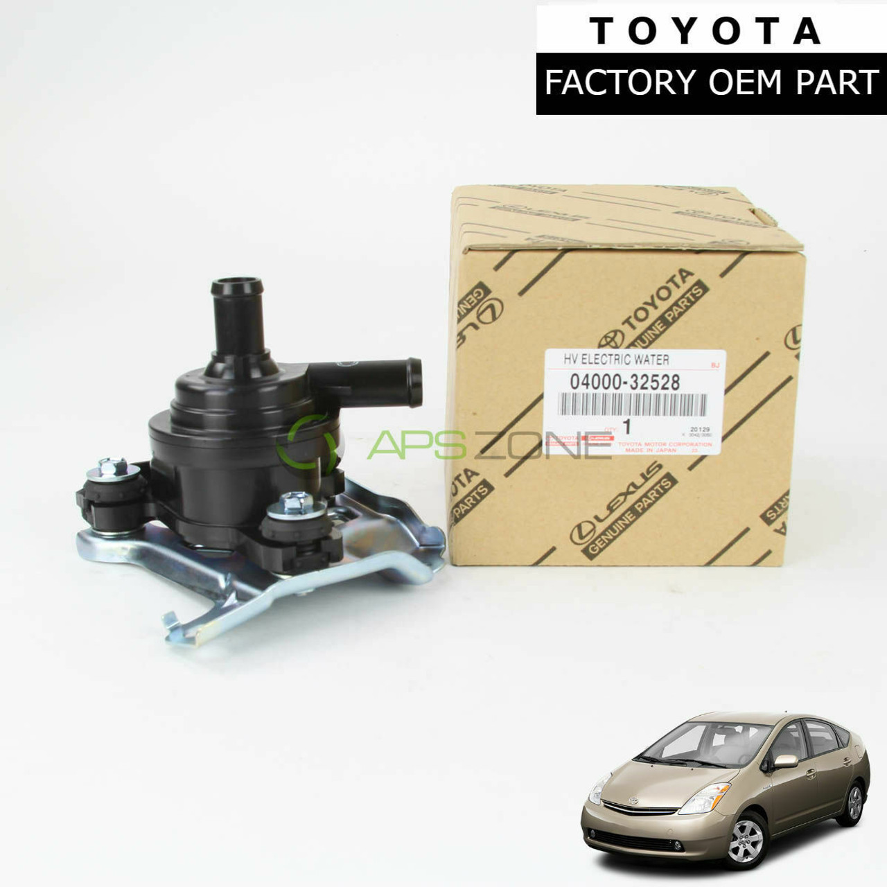 Toyota 2004-2009 Prius Electric Inverter Water Pump Genuine OEM