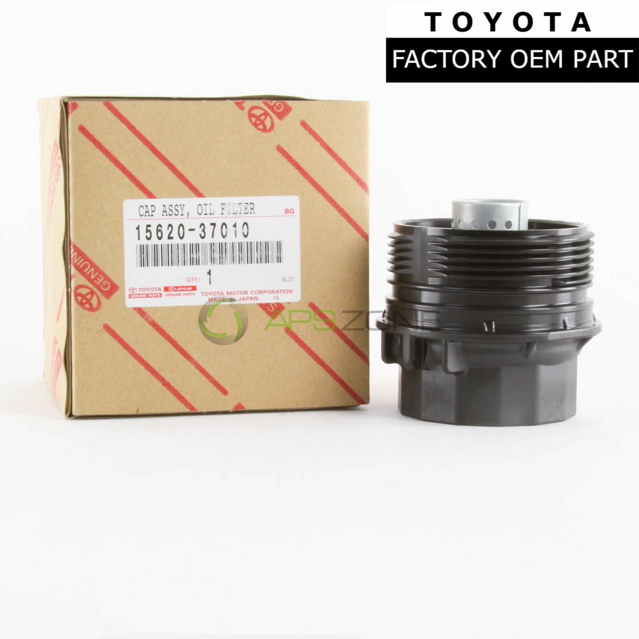 Toyota 4Runner Tacoma Camry Tundra Engine Oil Filter Cap Genuine OEM 15620-37010 | 1562037010