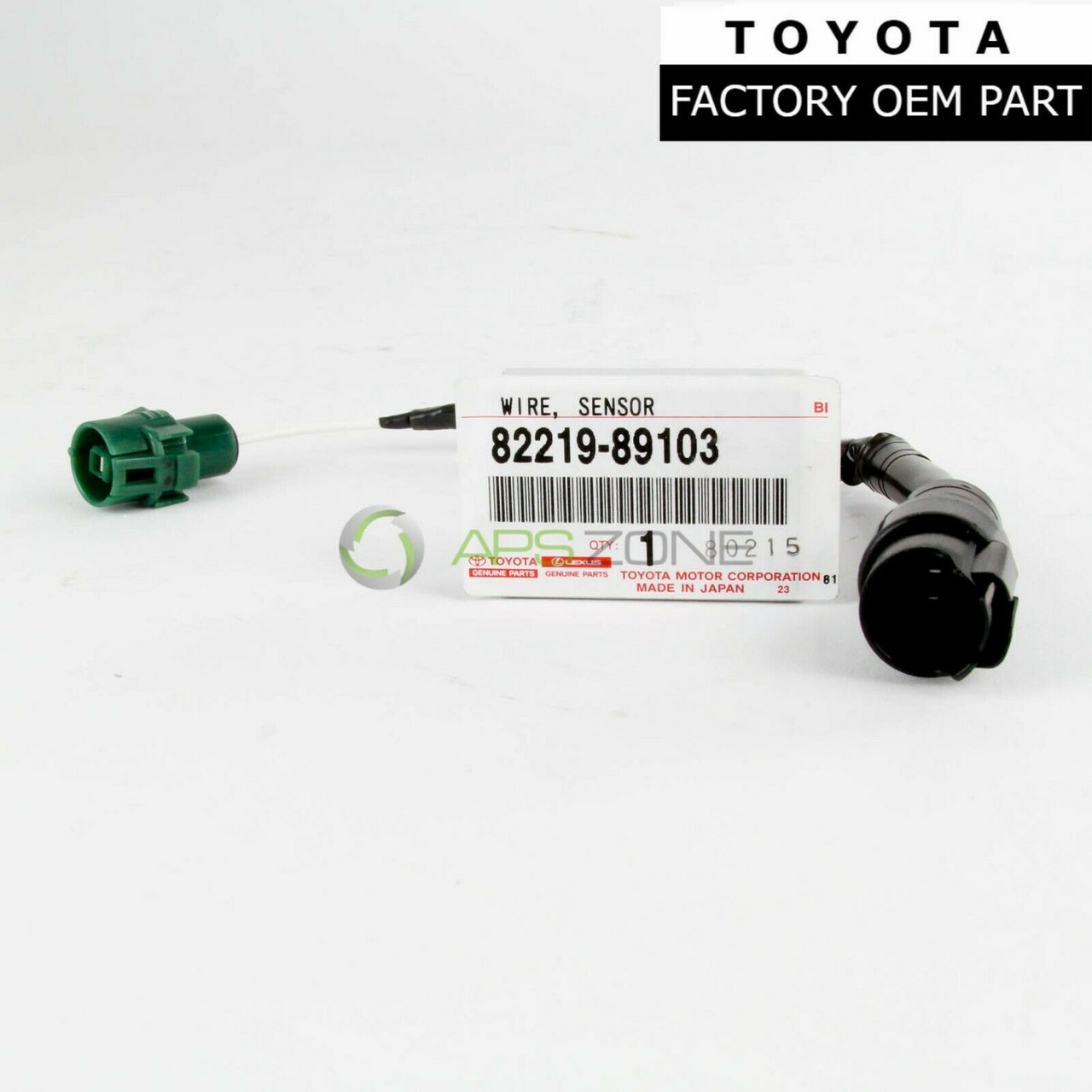 Toyota 4Runner Pickup 1988 1989 1990 1991 1992 Knock Sensor Wire Harness Genuine OEM 82219-89103 | 8221989103