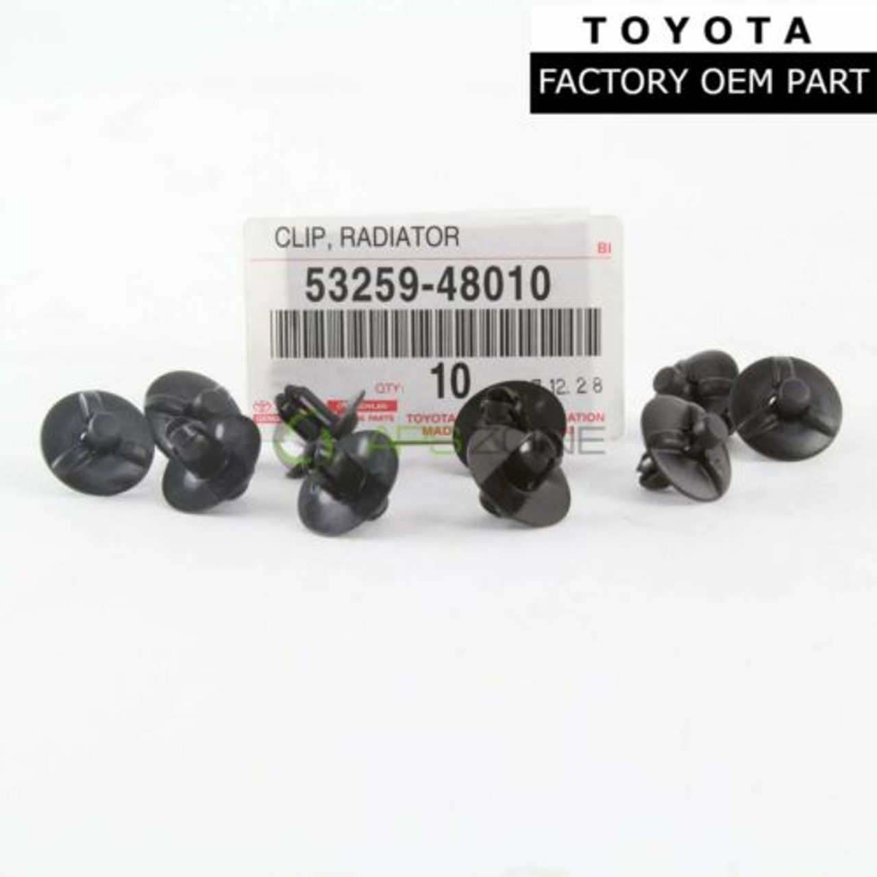 Lexus Radiator Support To Frame Seal Fender Side Cover Clips QTY 10  | GS300 GS430 IS350 IS250