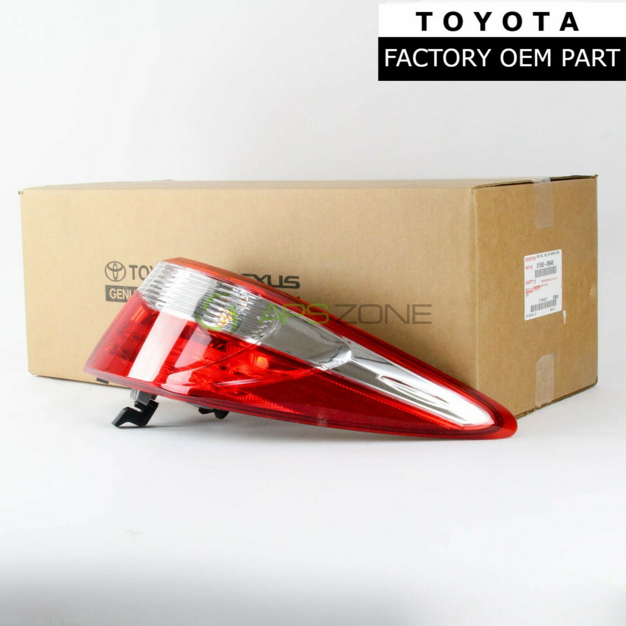 Toyota Camry 2015-2017 Rear Passenger Side Tail Light Genuine OEM 81550-06640 | 8155006640