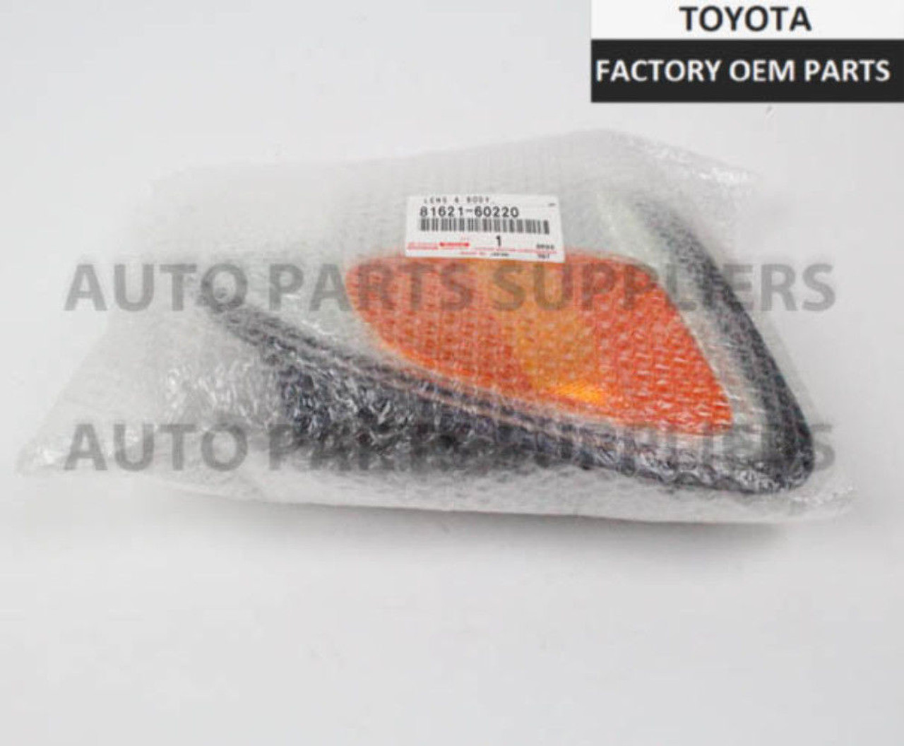 Lexus Drivers Left Side Corner Turn Signal Lamp Housing Genuine OEM 81621-60220 | 8162160220