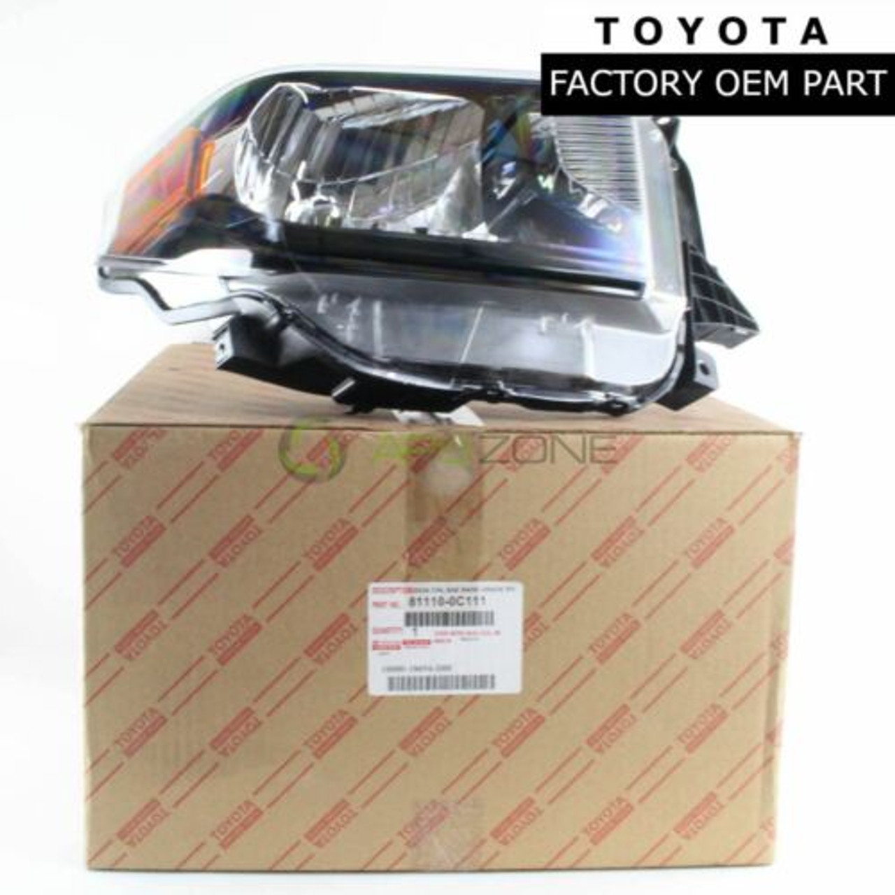 Toyota Tundra 2015 2016 2017 Passenger Headlamp Assembly Genuine OEM 81110-0C111 | 811100C111