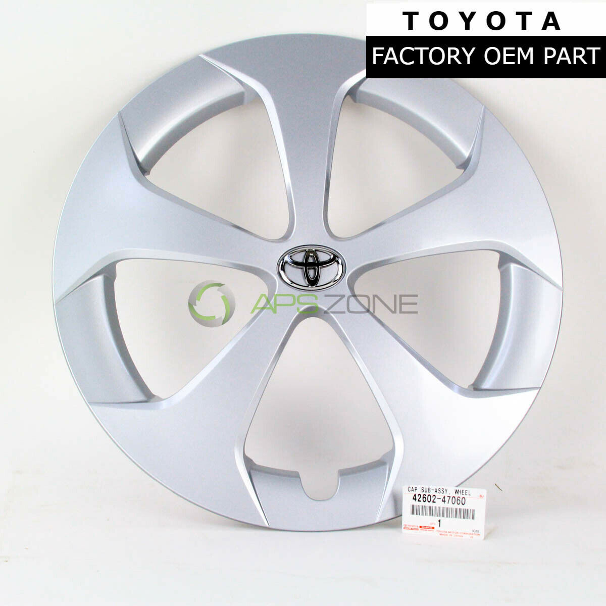 GENUINE TOYOTA 20102012 PRIUS WHEEL COVER HUB CAPS OEM 4260247110 Hub