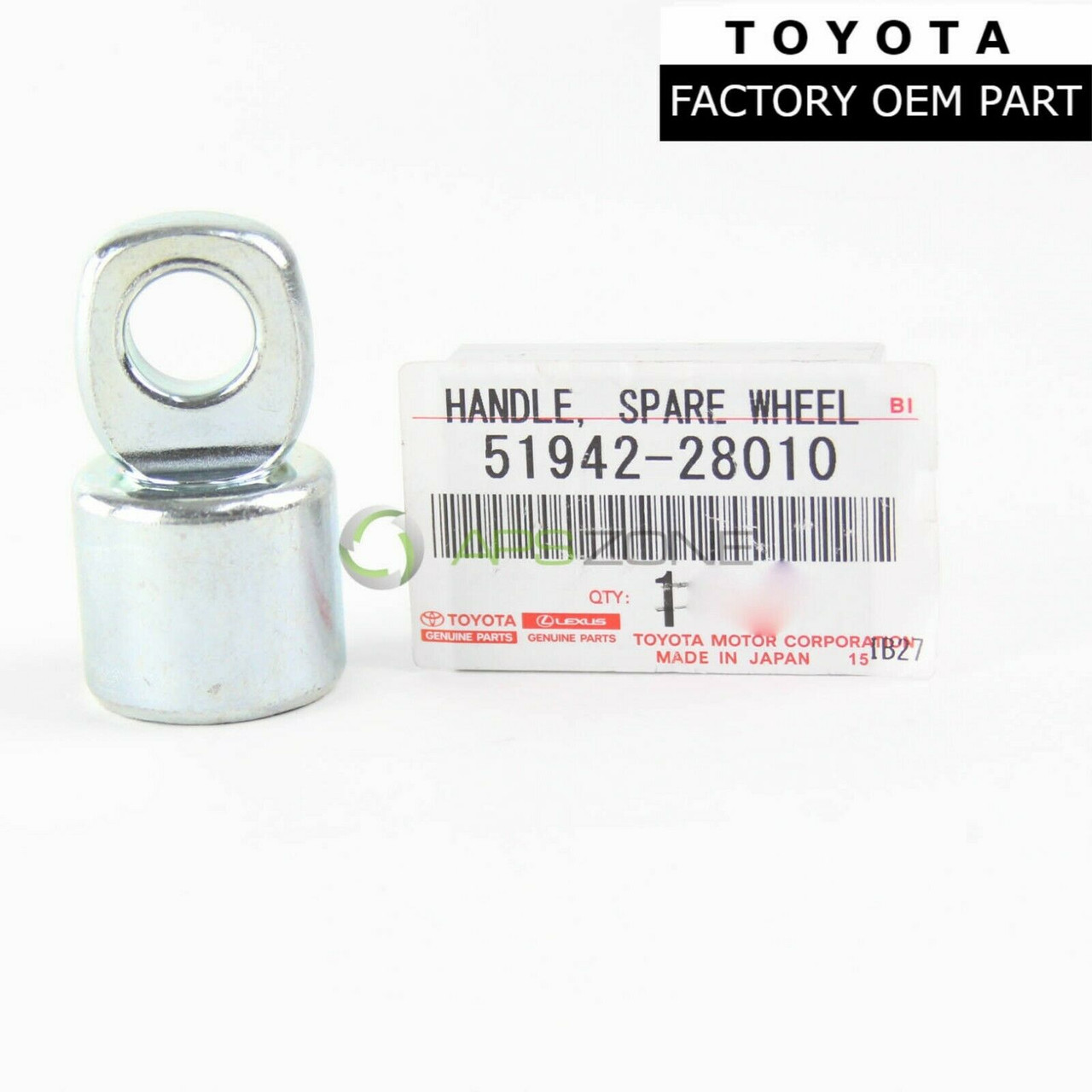 Toyota Highlander Lexus RX330 RX350 Spare Tire Socket Genuine OEM 51942-28010 | 5194228010