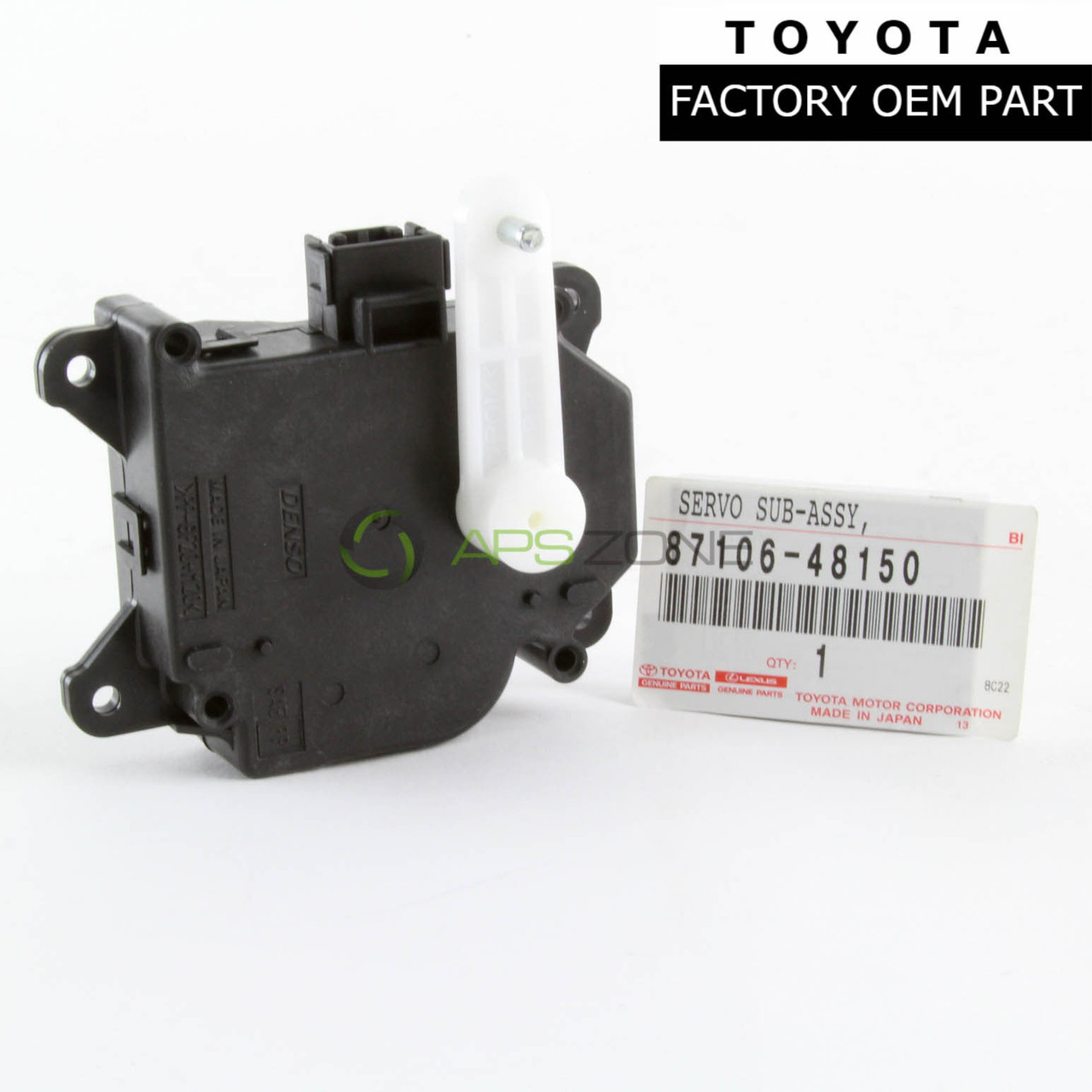 Lexus RX330 RX350 RX400h Servo Sub Assy Damper For Airmix Genuine