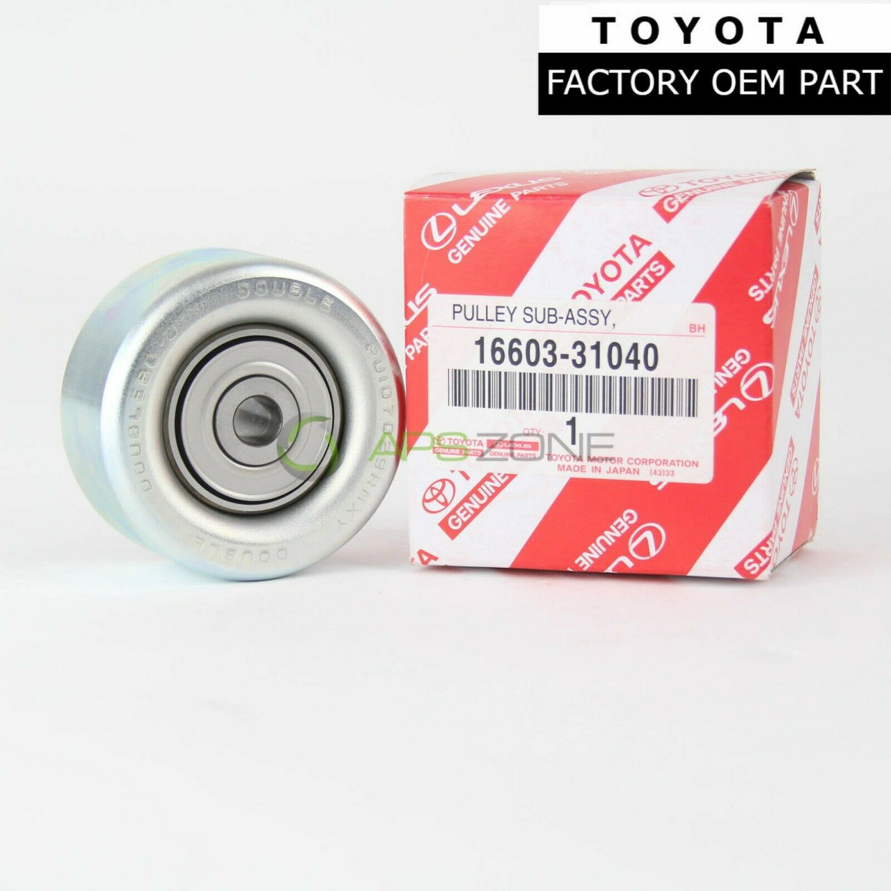 Toyota Tacoma 4Runner Fj Cruiser Serpentine Idler Pulley Genuine