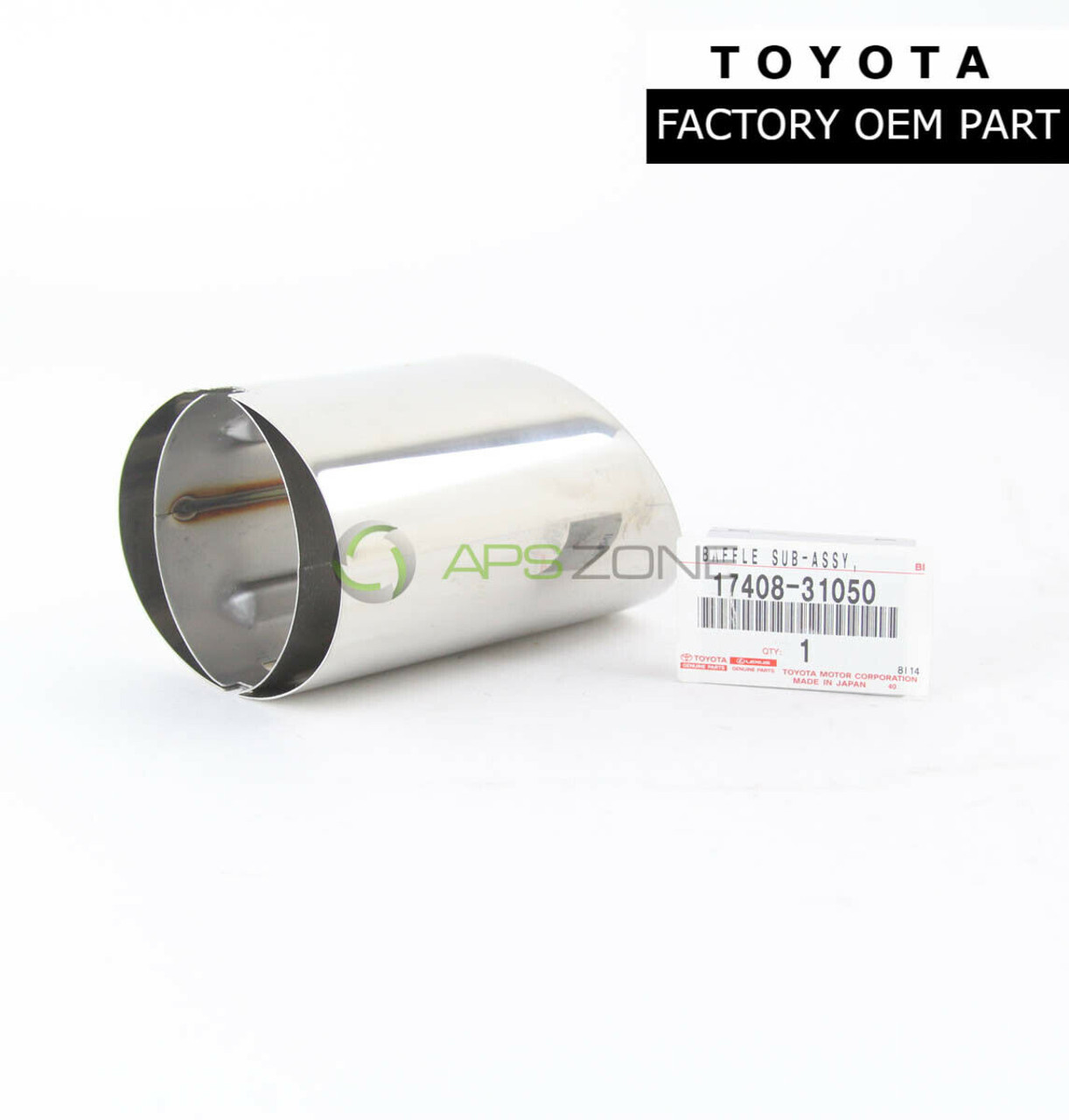 Lexus GS350 GS430 GS450h GS460 Exhaust Tip Tail Pipe Exhaust Genuine OEM 17408-31050 | 1740831050