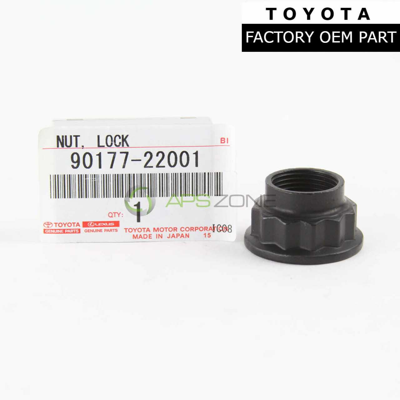 Toyota Corolla Avalon Lexus ES350 Axle Nut Driver Shaft Genuine OEM 90177-22001 | 9017722001
