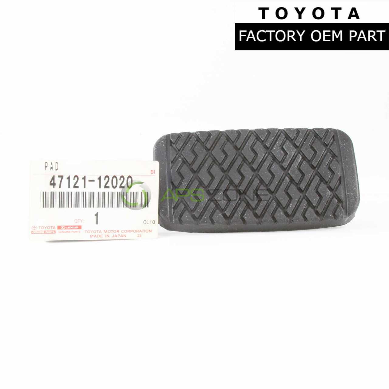 Toyota Tercel Paseo Corolla Mr2 Matrix Brake Pedal Pad Genuine OEM 47121-12020 | 4712112020