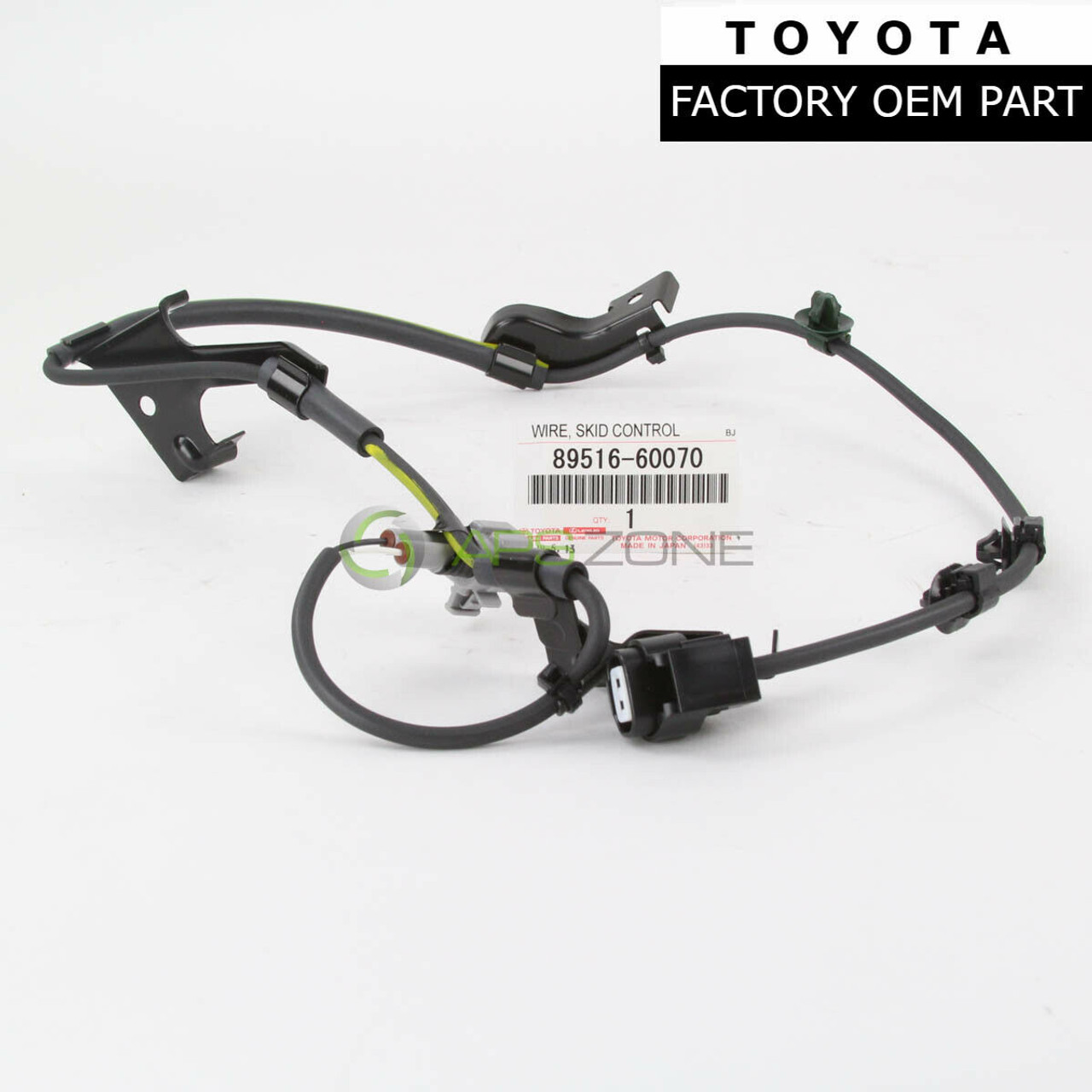 Toyota 4Runner Lexus GX470 Right Front Abs Sensor Wire Genuine OEM 89516-60070 | 8951660070