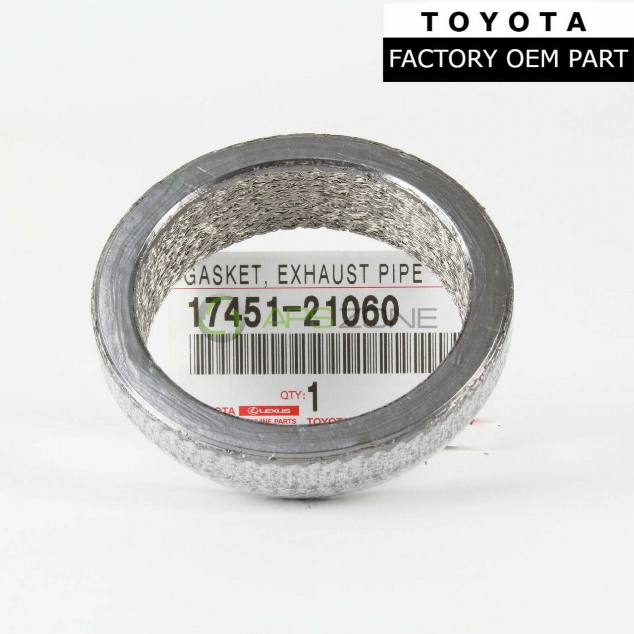 Toyota Prius 2001-2009 Exhaust Pipe Gasket To Manifold Genuine OEM 17451-21060 | 1745121060