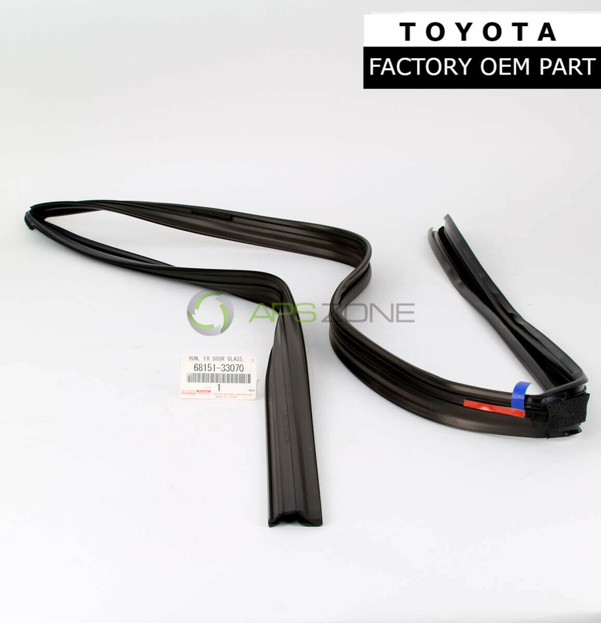 Lexus ES300 ES330 Front Driver Side Rubber Molding Genuine OEM 68151-33070 | 6815133070