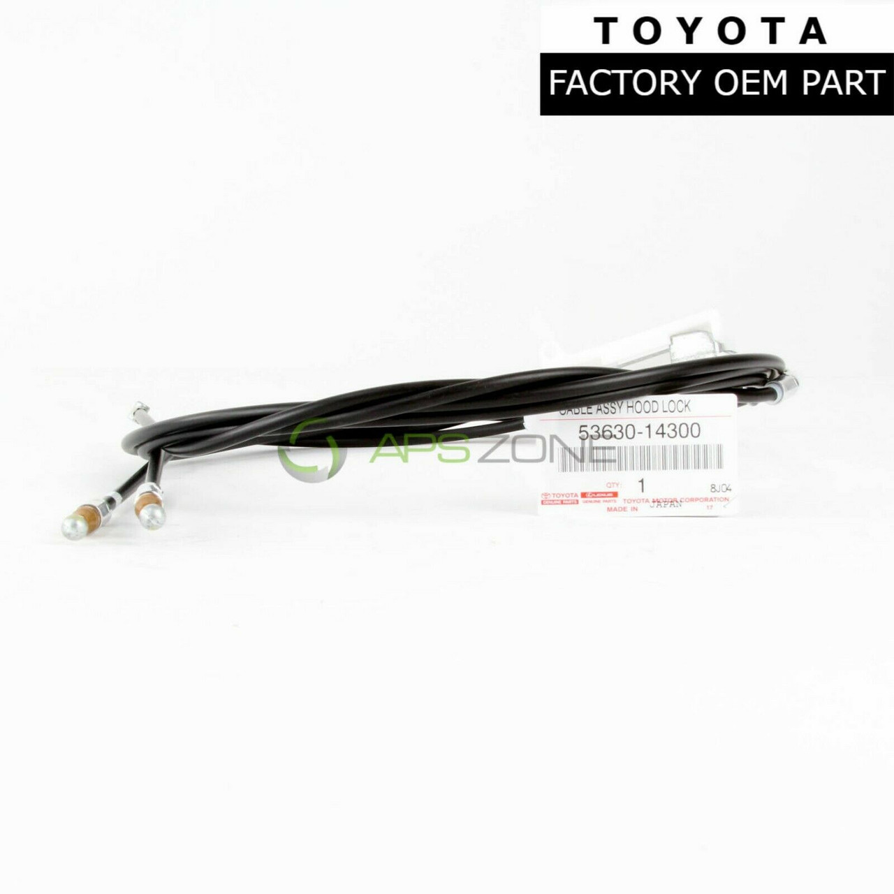 Toyota Supra 1993 1994 1995 1996-1998 Hood Release Cable Genuine OEM 53630-14300 | 5363014300