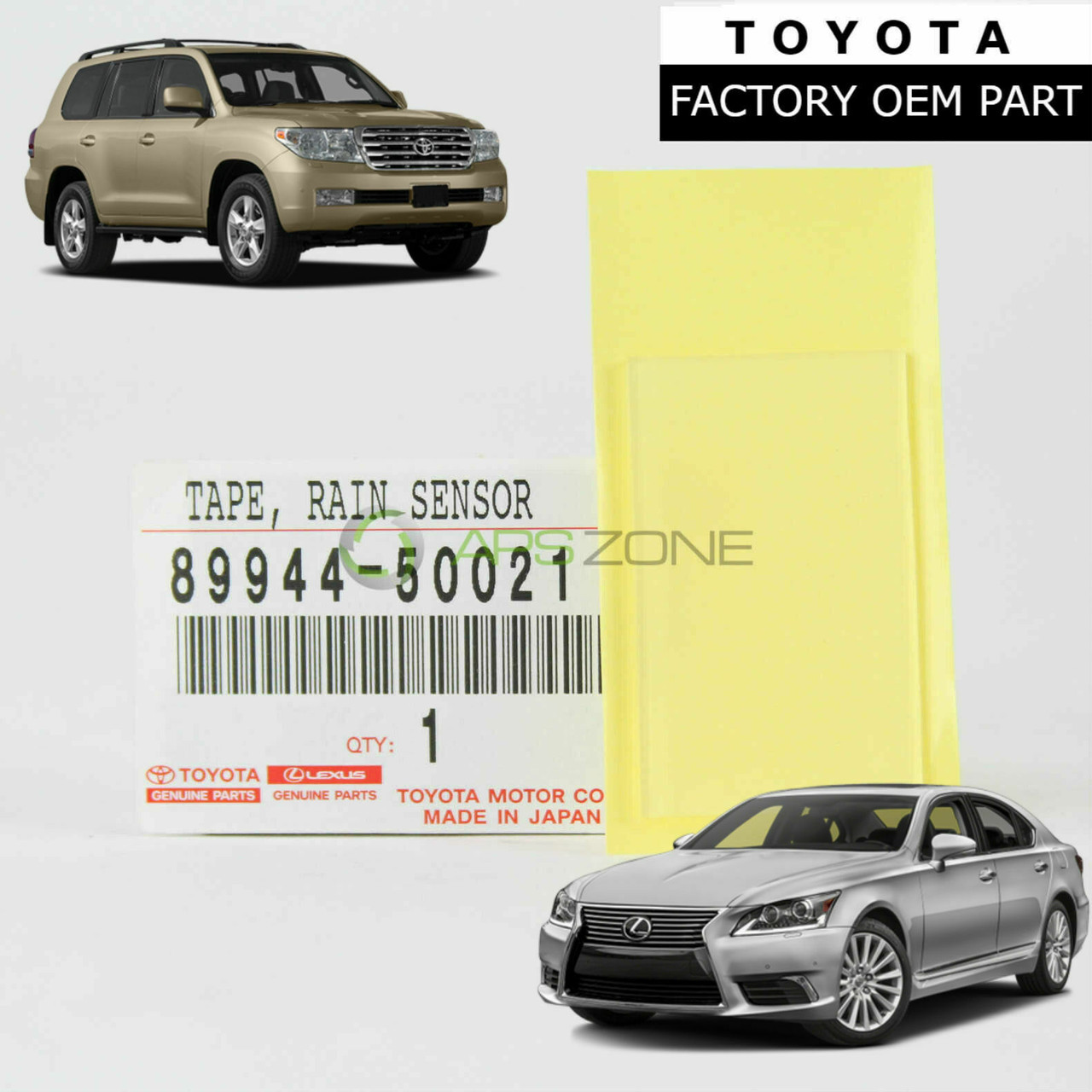 Toyota Land Cruiser Lexus LS460 LS600h Rain Sensor Tape Genuine OEM 89944-50021 | 8994450021