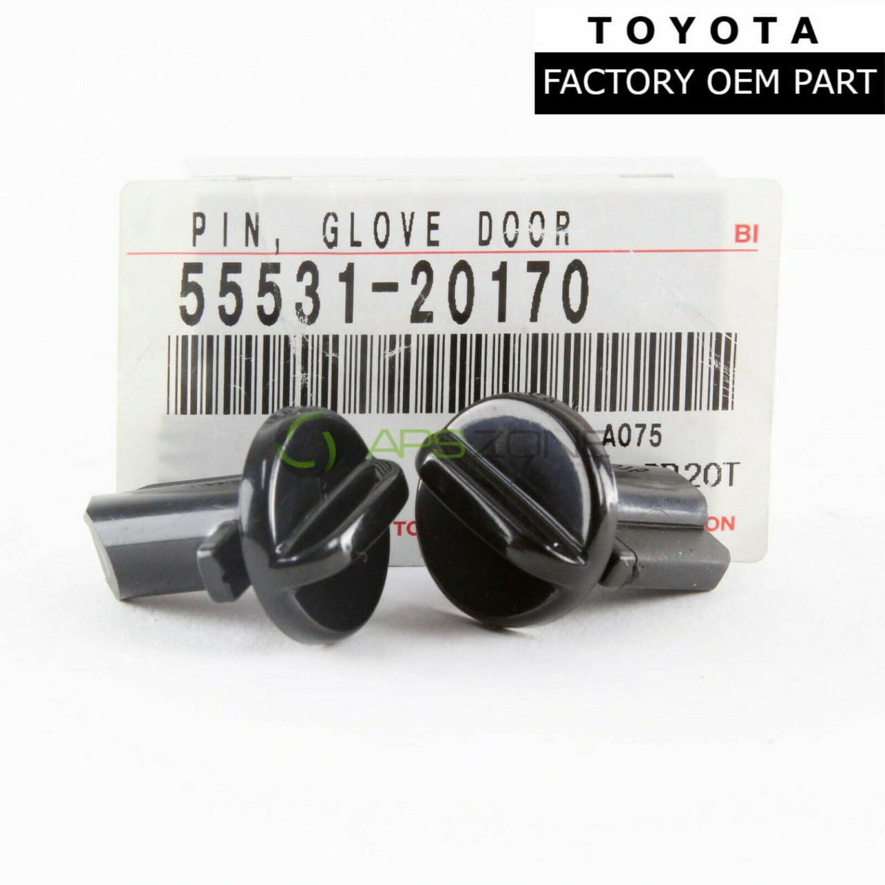 Toyota Celica Lexus ES300 Glove Box Door Stopper Set of 2 Genuine OEM 55531-20170 | 5553120170