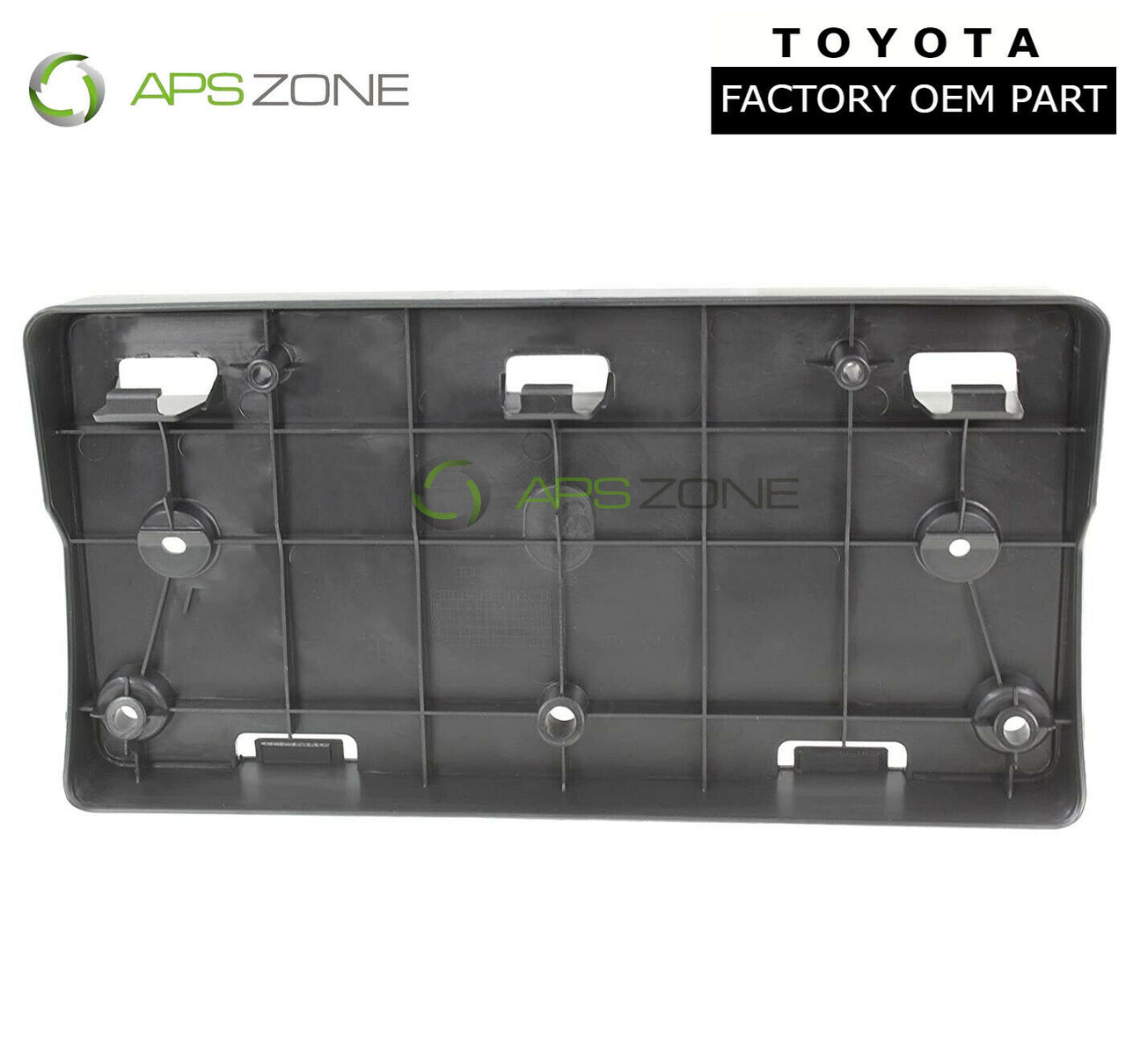 Toyota Sequoia 2008-2017 Front License Plate Holder Genuine OEM 52114-0C010 | 521140C010