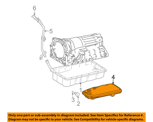 Toyota 4Runner Lexus LX470 Transmission Oil Strainer Genuine OEM 35330-60030 | 3533060030