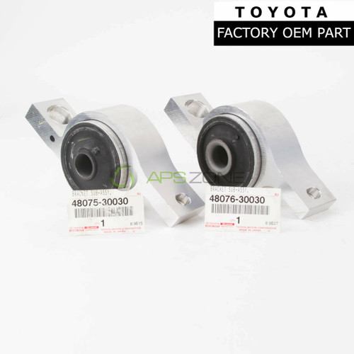 Lexus RC350 IS250 Front Left & Right Lower Bushing No.1 Genuine OEM 48075-30030 48076-30030