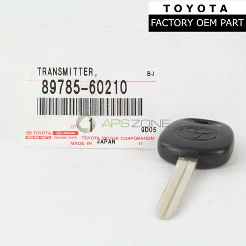 Toyota Camry Fj Cruiser Corolla Yaris Uncut Blank Key Genuine OEM 89785-60210 | 8978560210