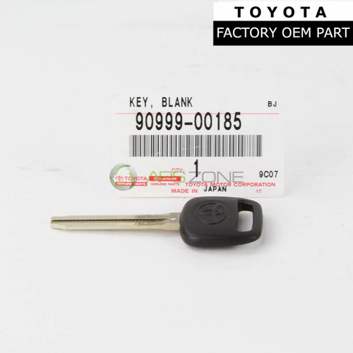Toyota 4Runner Camry Tacoma Corolla Rav4 Uncut Blank Key Genuine OEM 90999-00185 | 9099900185