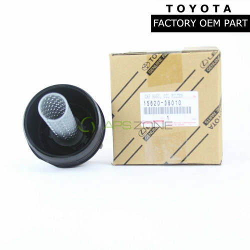 Toyota Land Cruiser Sequoia Tundra LX570 Engine Oil Filter Cap V8 Genuine OEM 1562038010 | 15620-38010