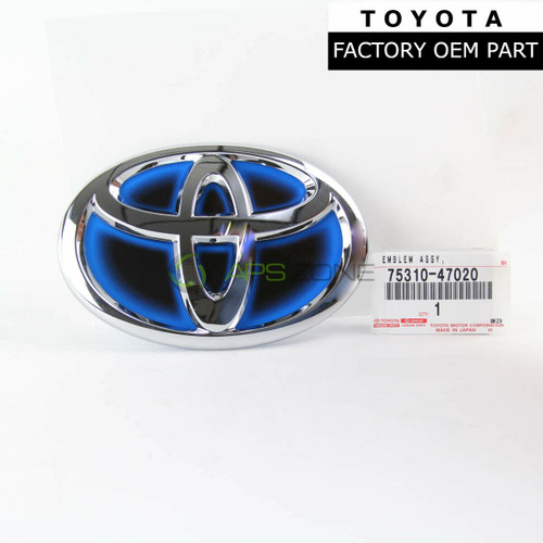 Toyota Highlander Prius Rear Emblem Lift Gate Trunk Genuine OEM 75310-47020 | 7531047020