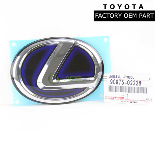 Lexus CT200h HS250h HS250h Rear Emblem Genuine OEM 90975-02228 | 9097502228