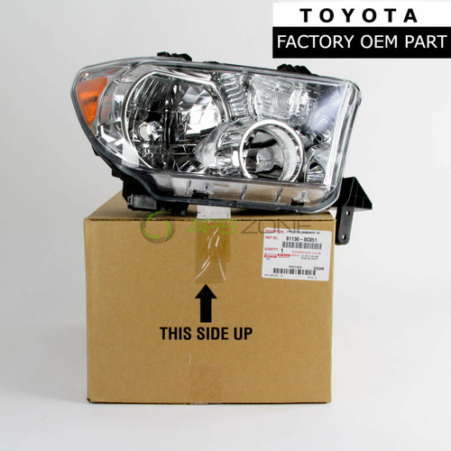 Toyota Tundra Sequoia Right Headlight Genuine OEM 81130-0C051 | 811300C051