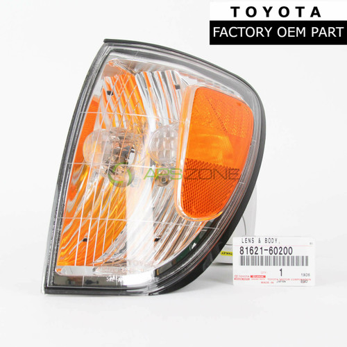 Lexus Lens Park Side Marker Lamp & Housing Front Left Genuine OEM 81621-60200 | 8162160200
