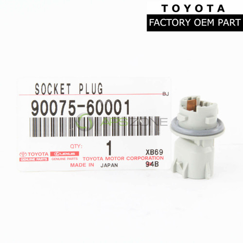 Genuine Toyota Avalon Lexus ES300 Rear Back Up Turn Signal Marker Bulb Socket OEM 90075-60001 | 9007560001