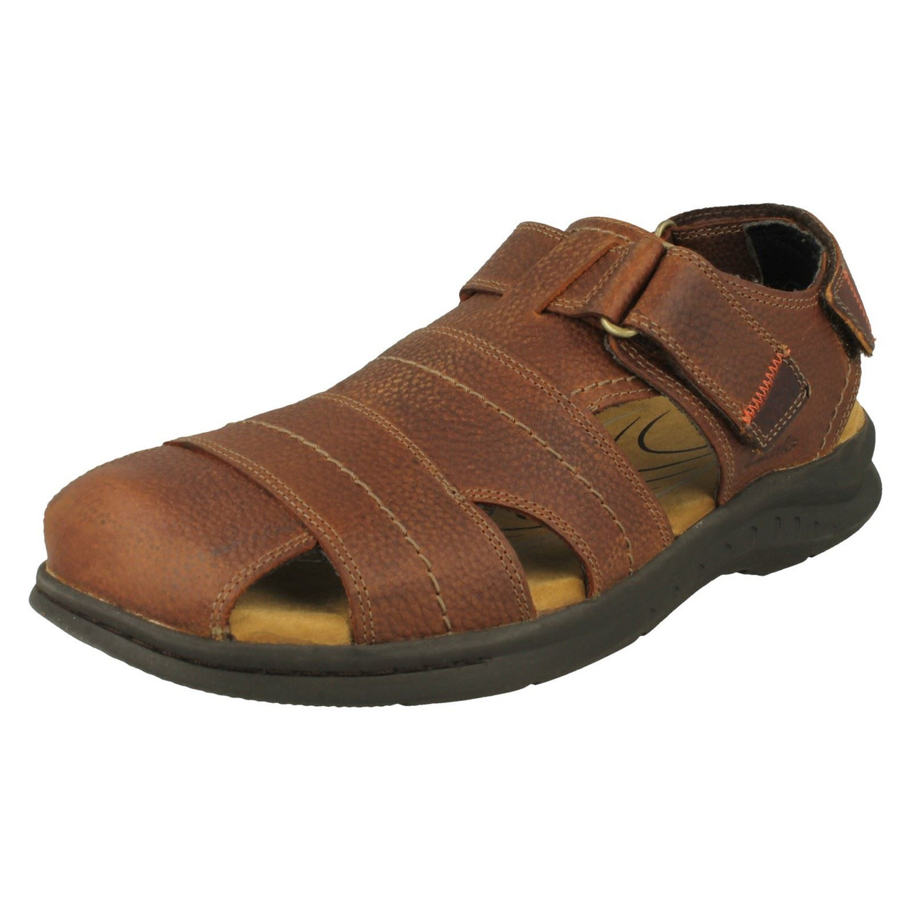 Mens Clarks Closed Toe Strappy Sandals Hapsford Cove