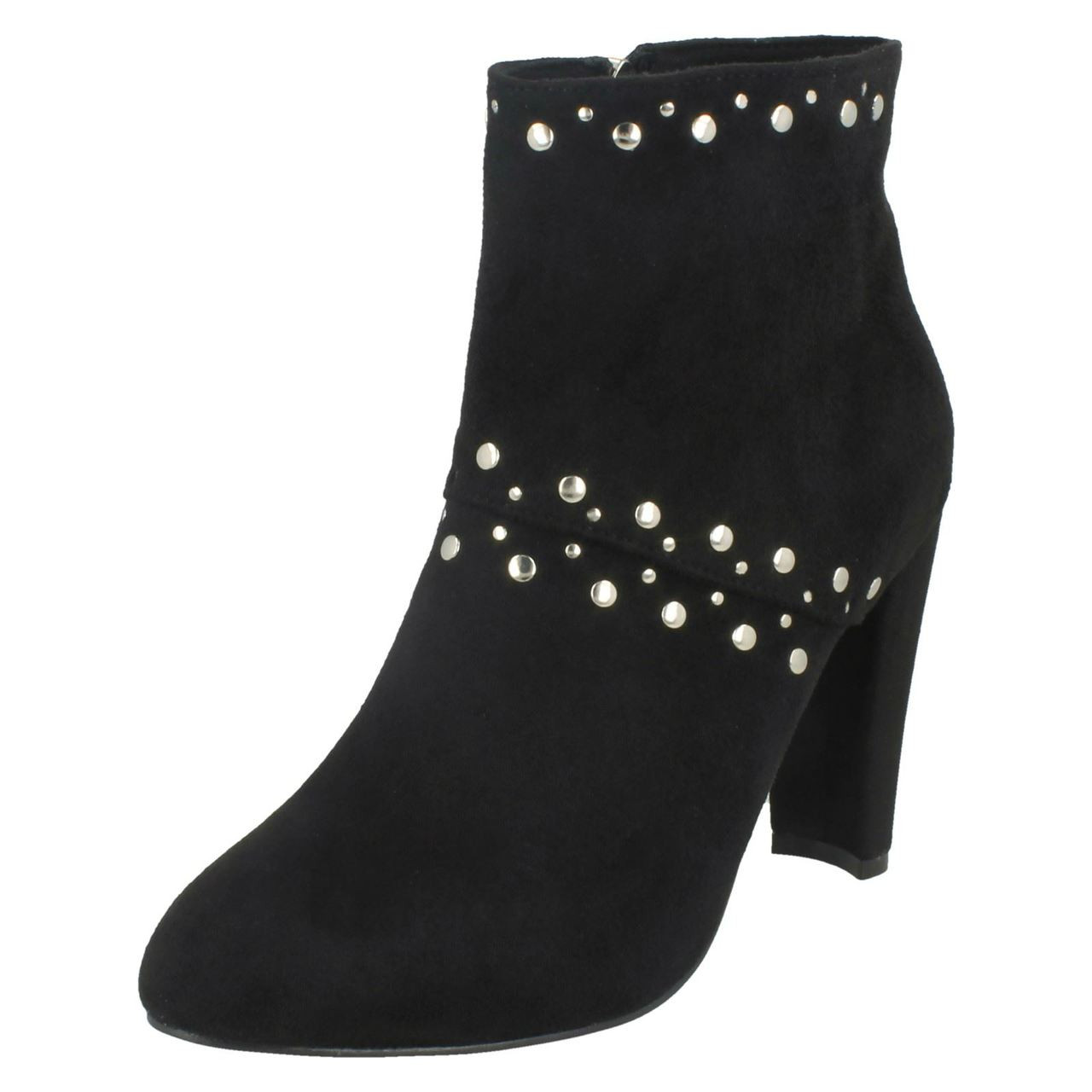 ladies studded boots