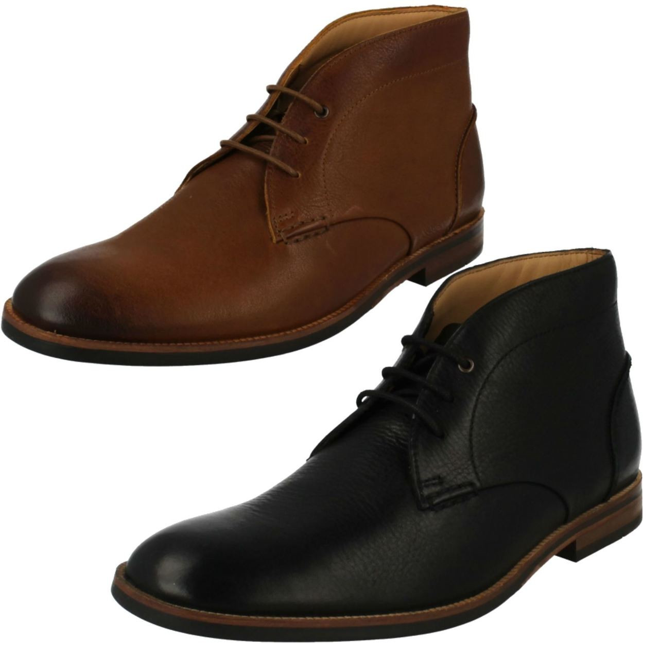 mens smart lace up boots