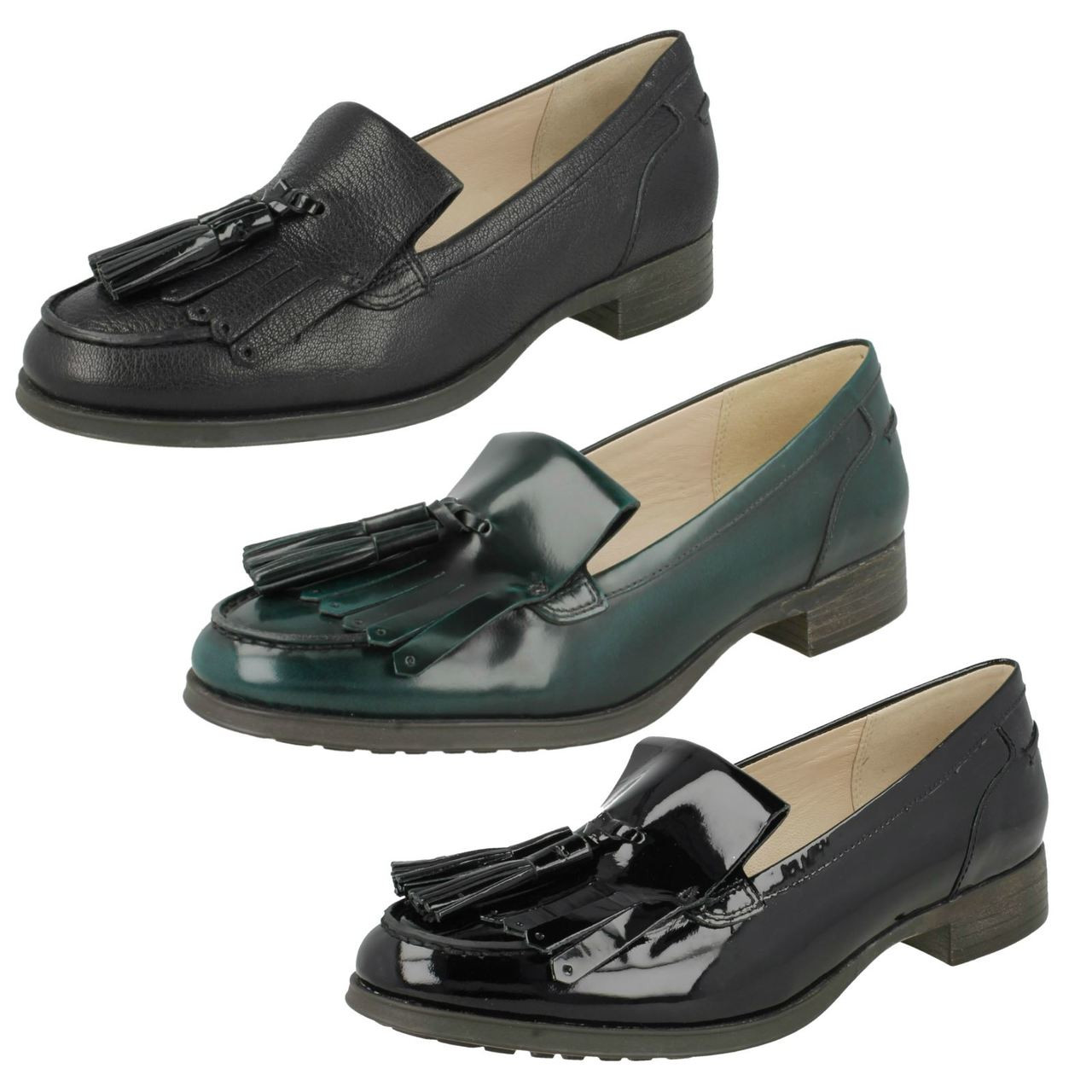 Ladies Clarks Smart Loafers Busby Folly