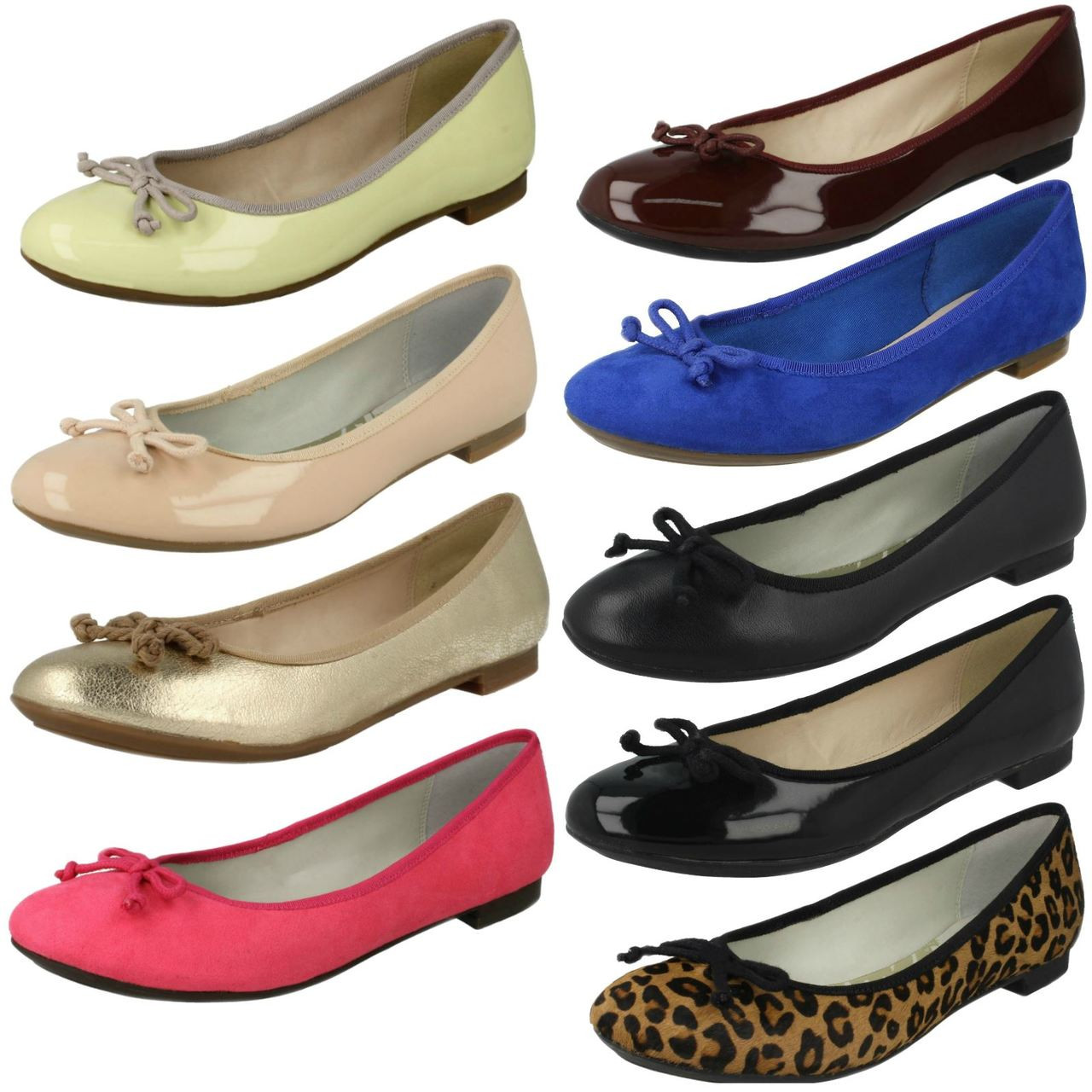 ladies flat shoes at clarks