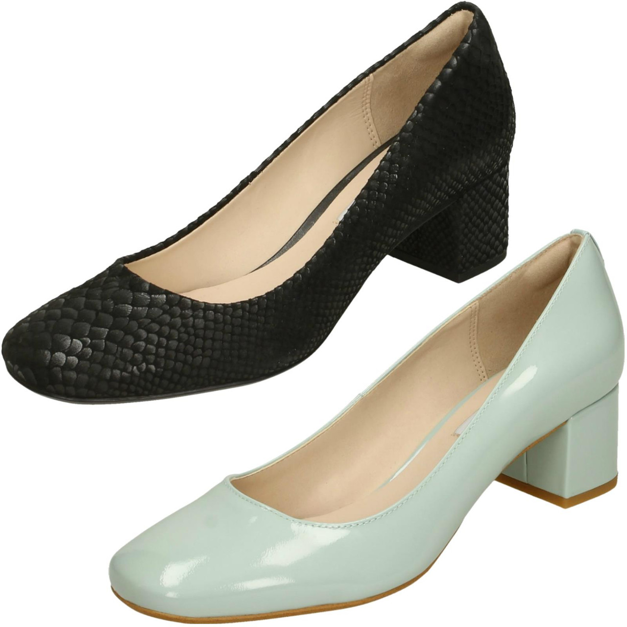 clarks ladies court shoes