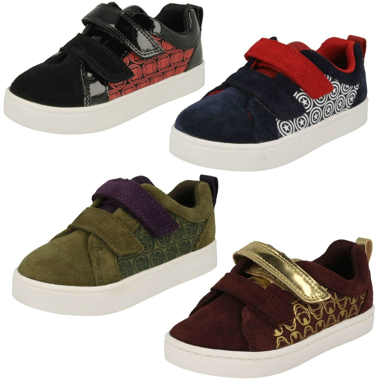 clarks marvel trainers
