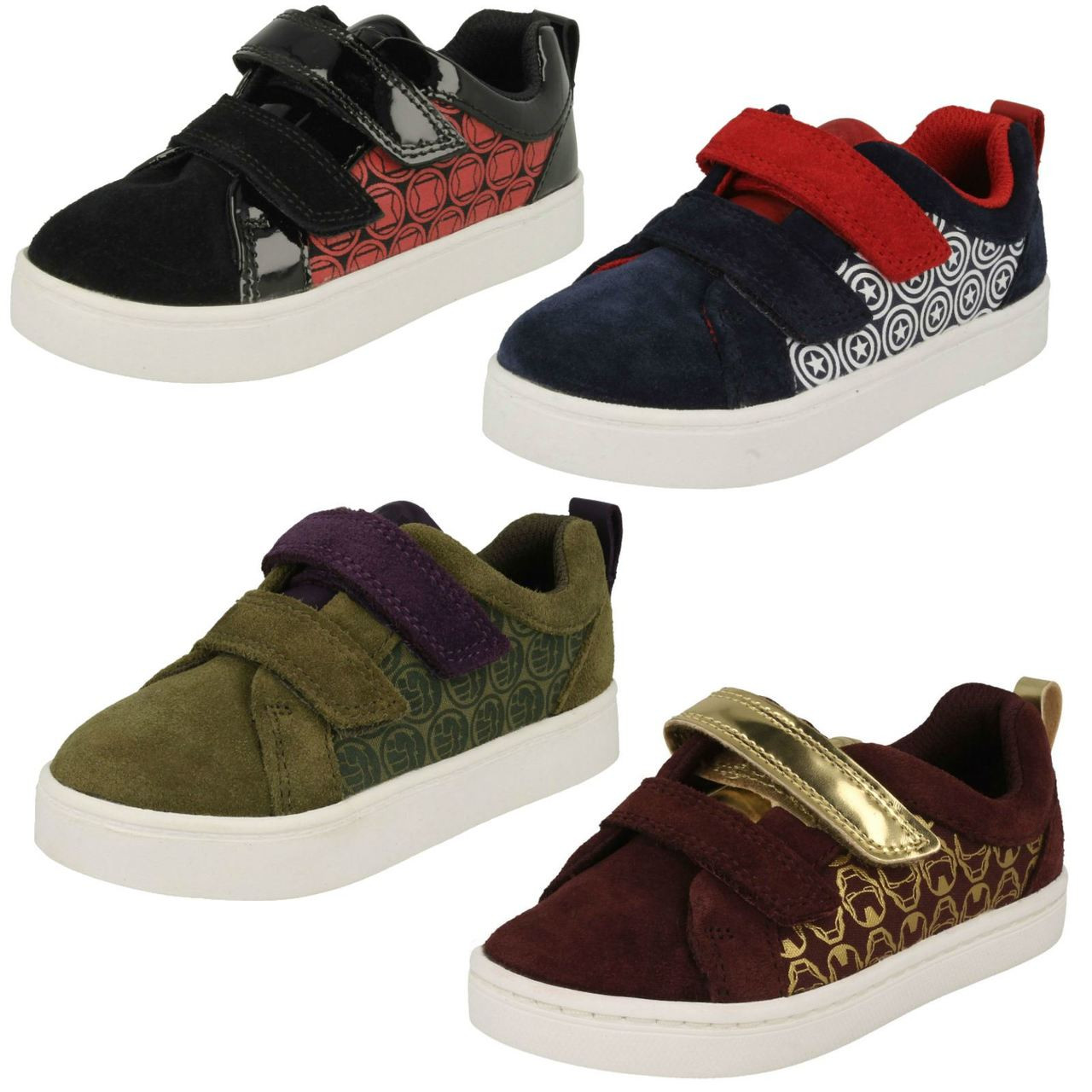 Boys Clarks Marvel Superhero Casual 