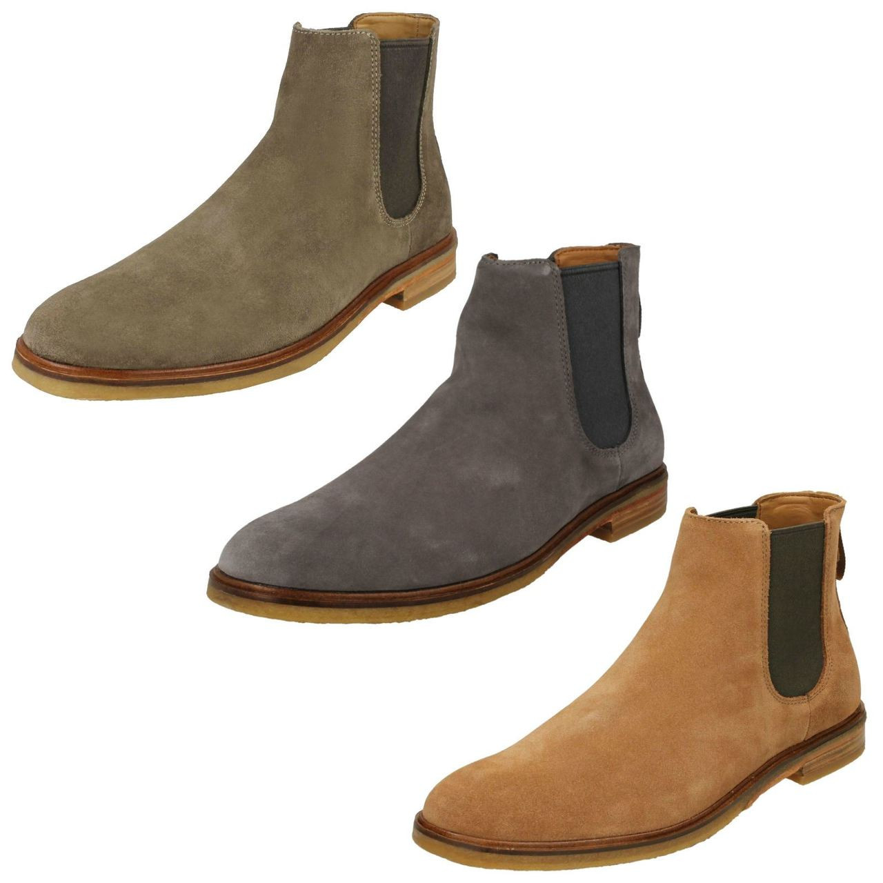 clarks chelsea boots mens