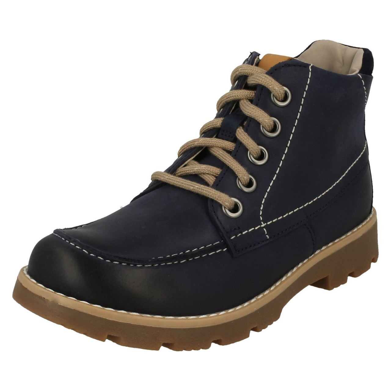 Boys Clarks Casual Boots Comet Moon