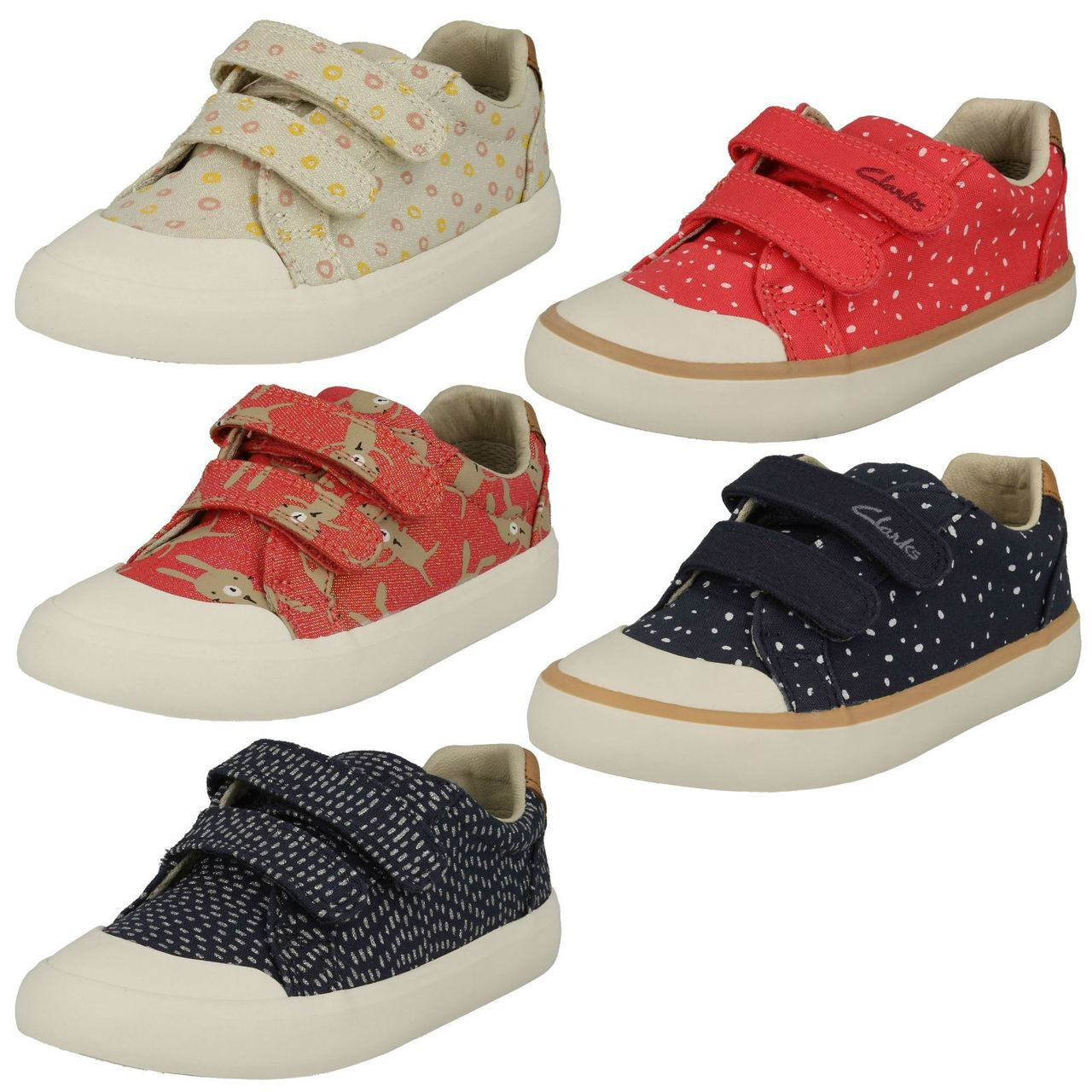 clarks canvas shoes